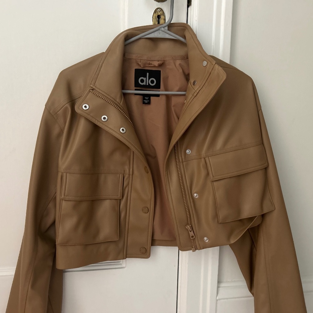 Alo Yoga Leather Jacket